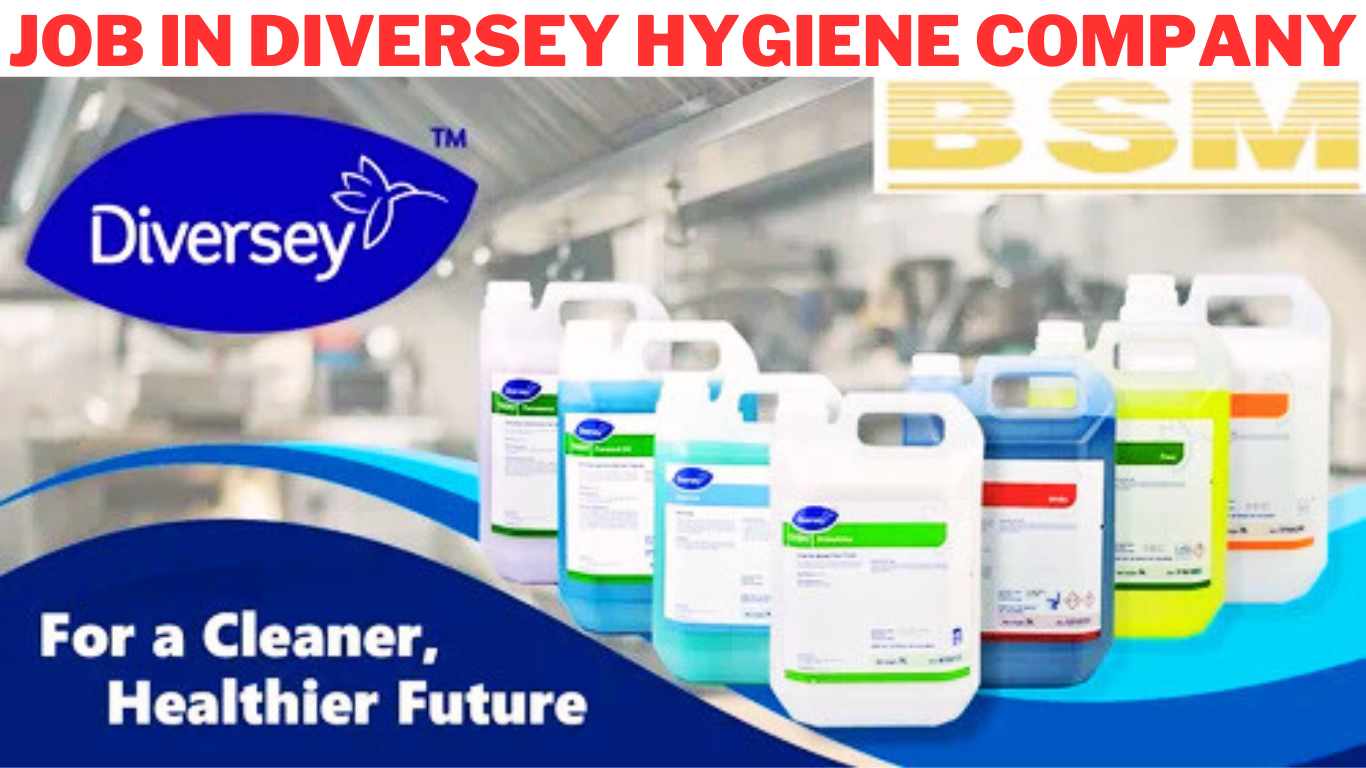 Job Vacancy in Diversey Company 2025