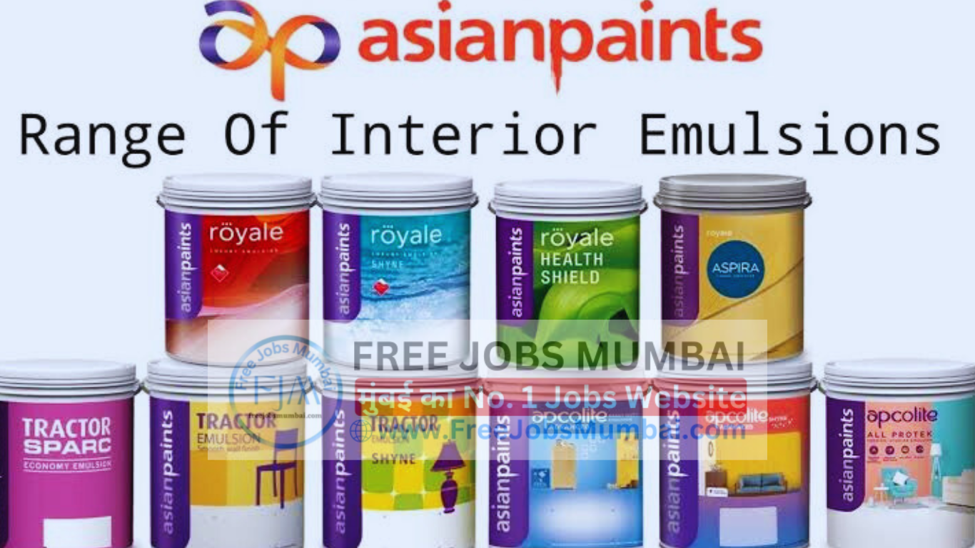 asian paints recruitment 2025 apply online