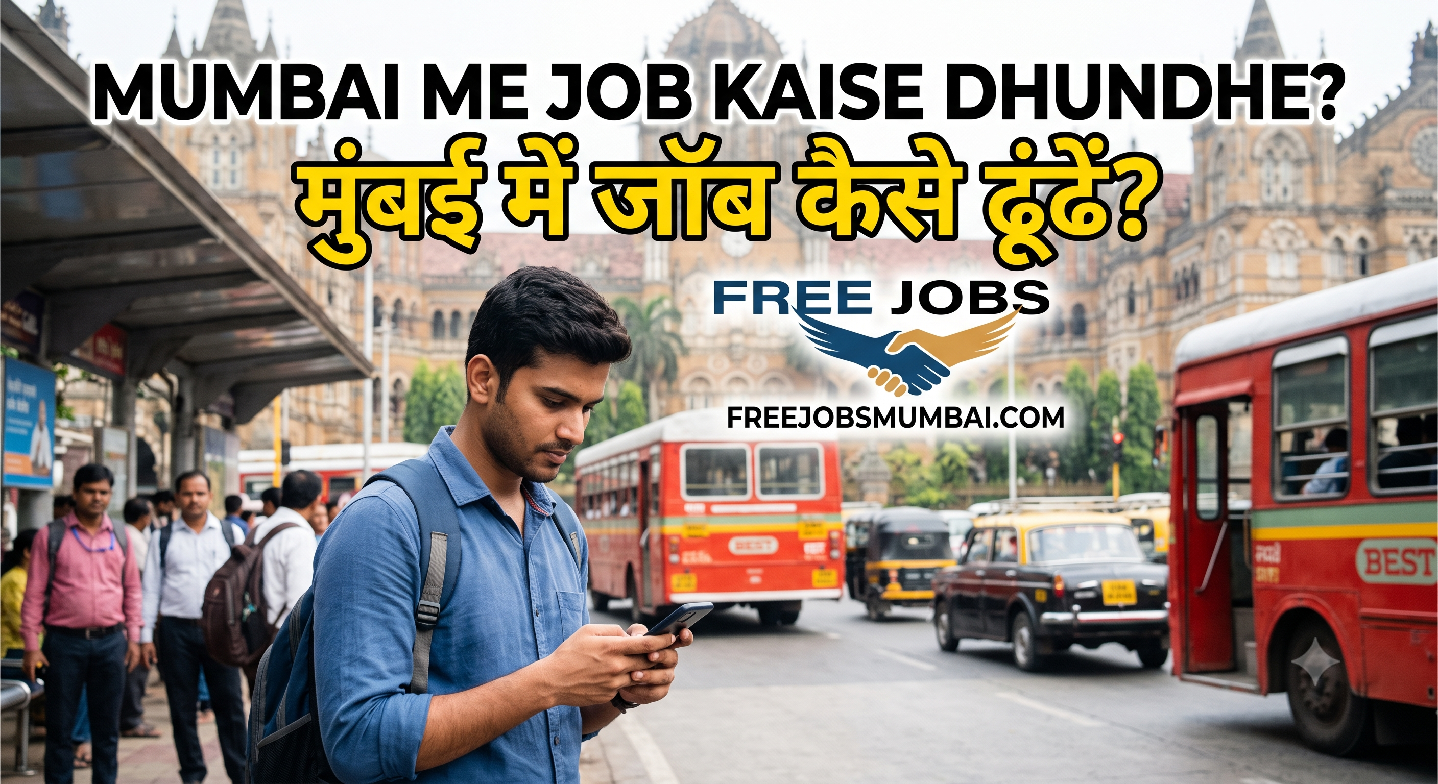 Mumbai me job kaise dhudhe